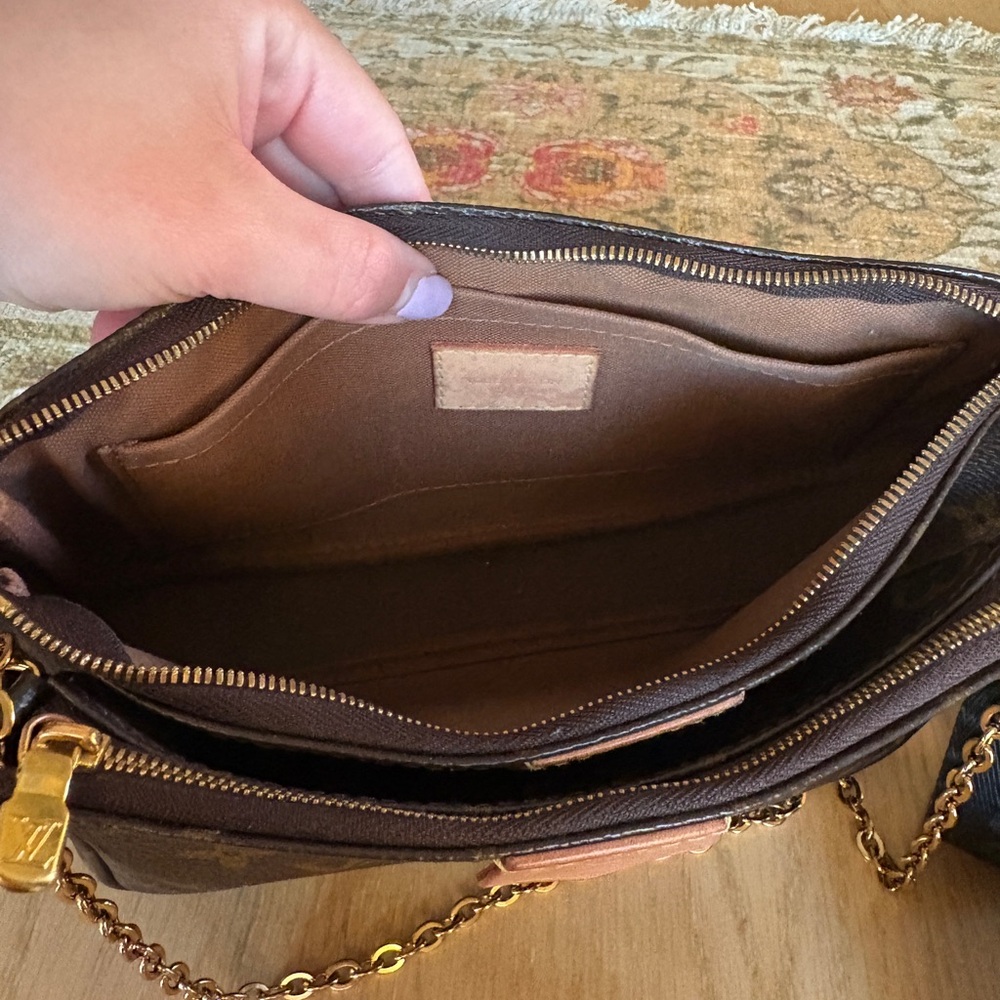 Louis Vuitton Monogram Canvas Multi Pochette Purse and Strap - Picture 4 of 8